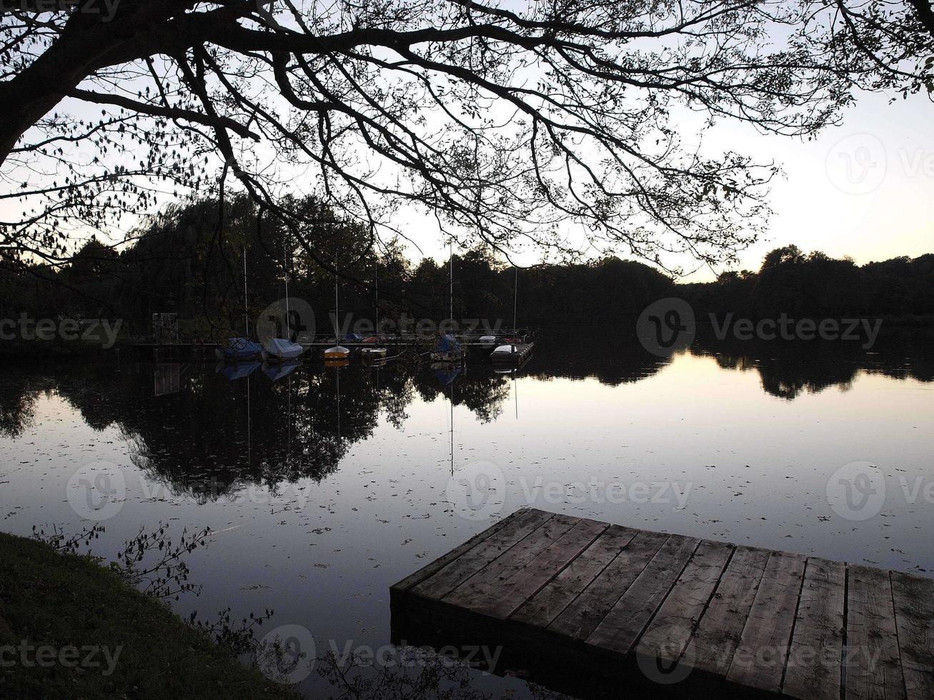 petit lac en westphalie photo