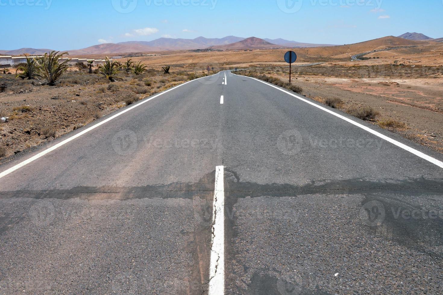 vue panoramique sur la route photo