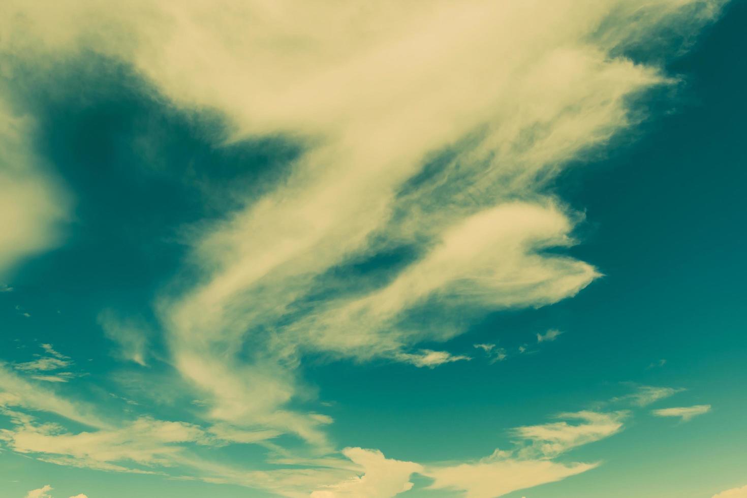 des nuages ciel ancien photo