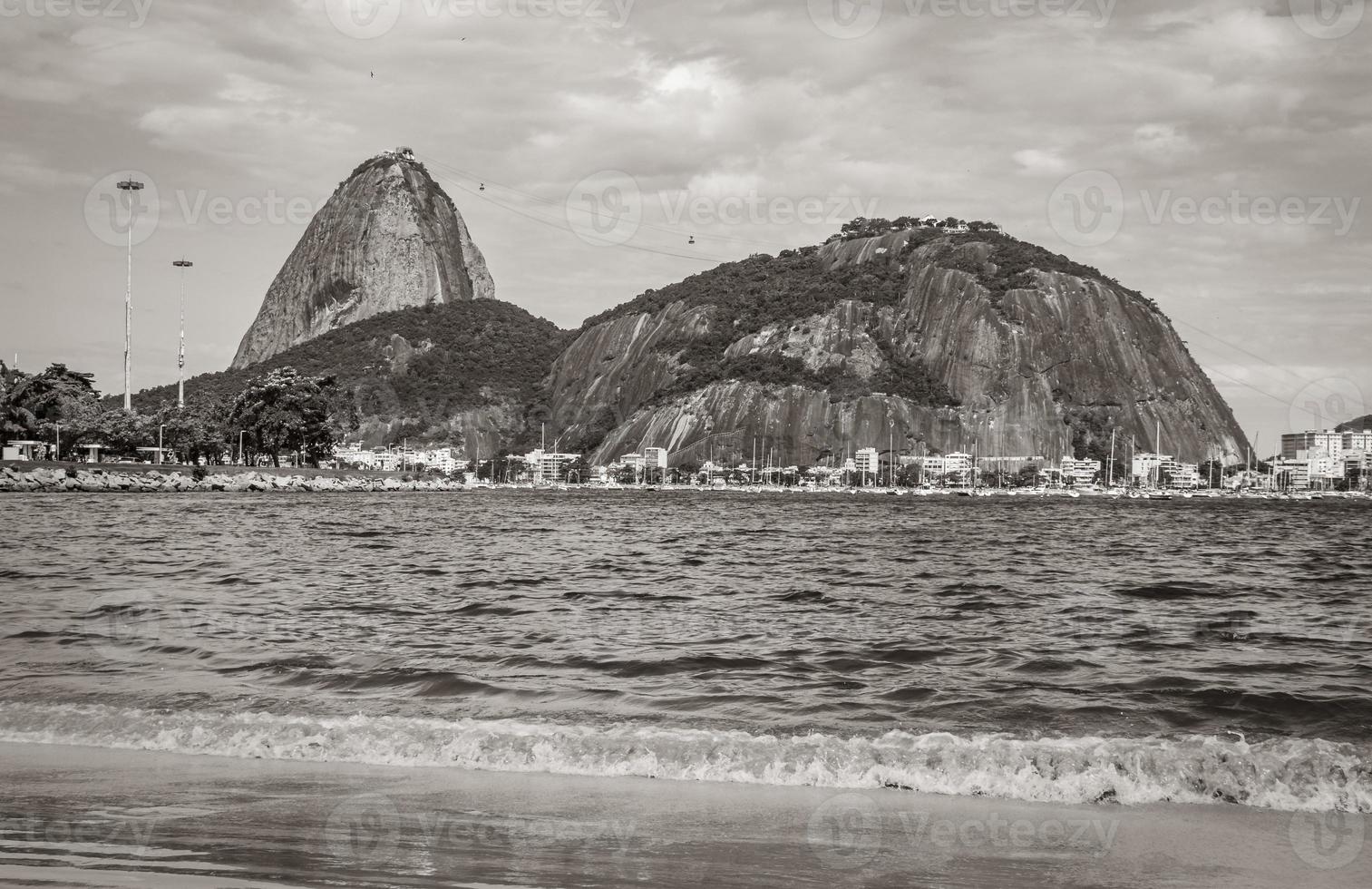 Pain de sucre panorama pao de acucar rio de janeiro brésil. photo