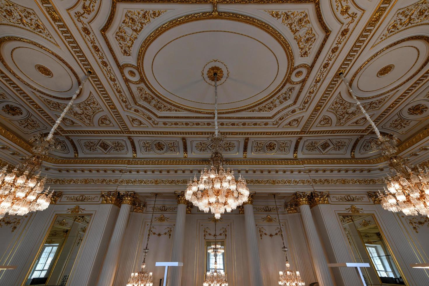 vienne, L'Autriche - juil 17, 2021, temporaire parlement dans le impérial palais dans vienne, L'Autriche. photo
