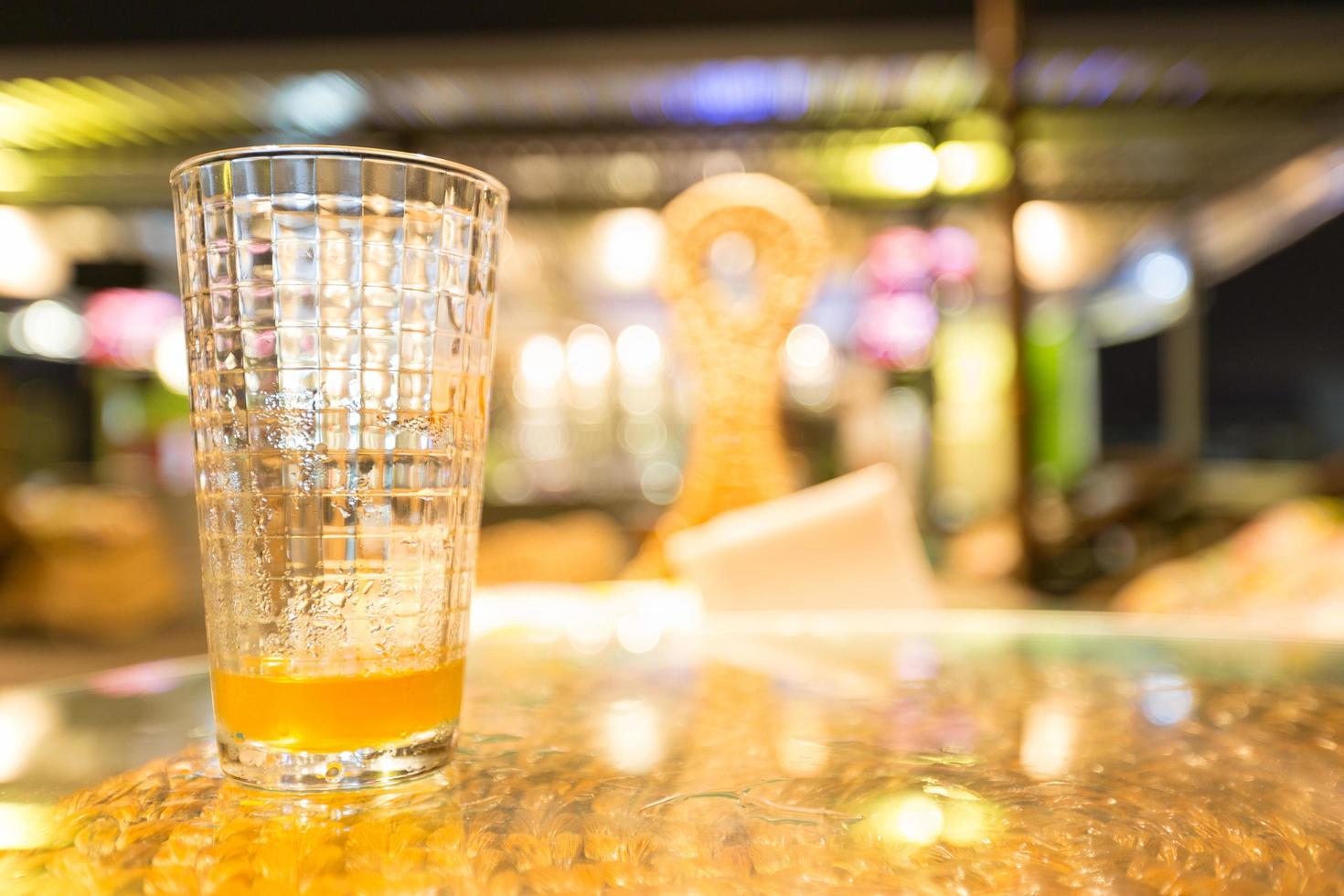 un verre de bière photo