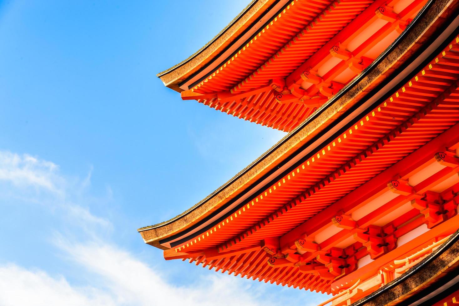 Temple Kiyomizu Dera à Kyoto, Japon photo