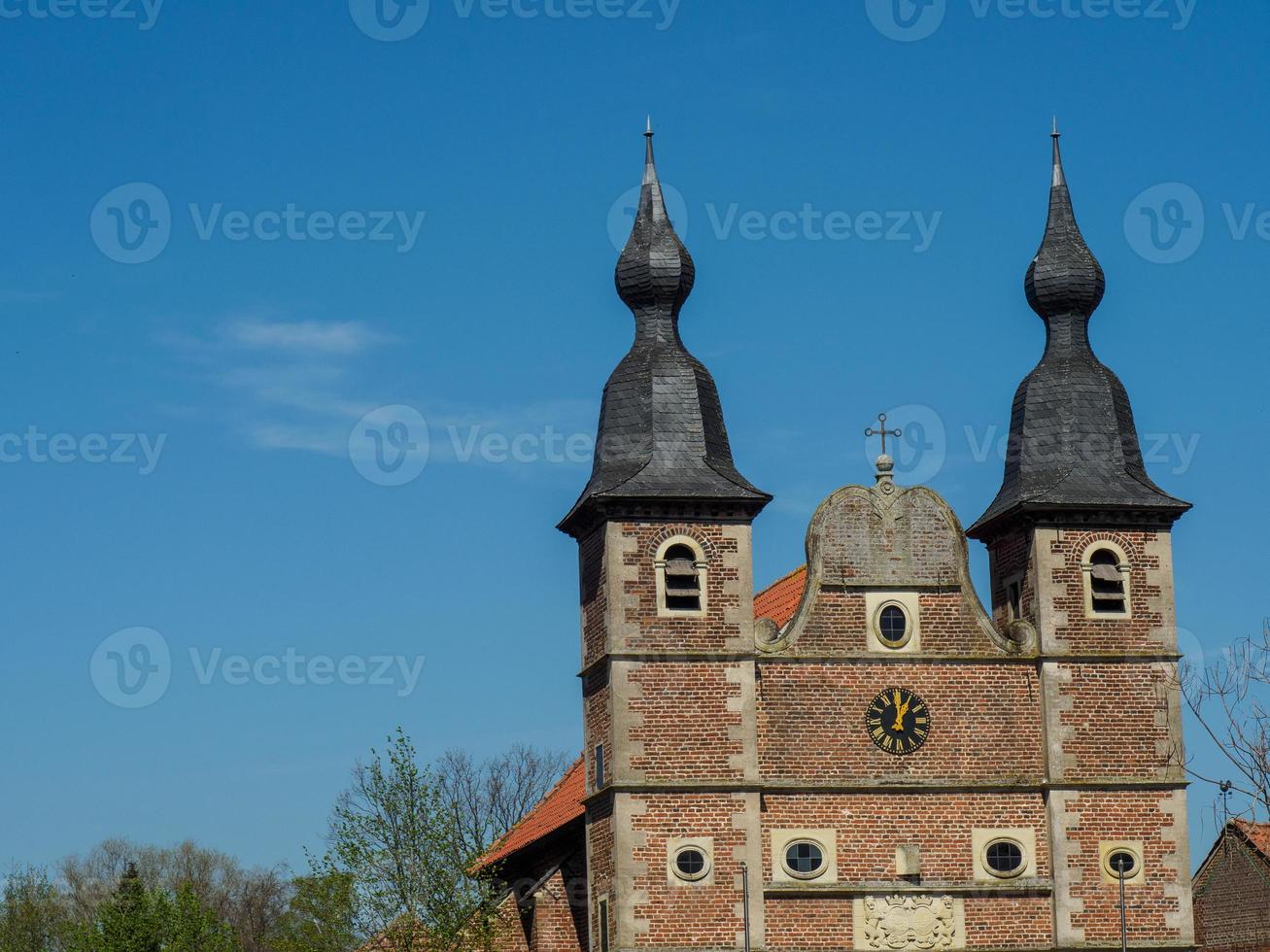 Raesfeld Château dans westphalie photo