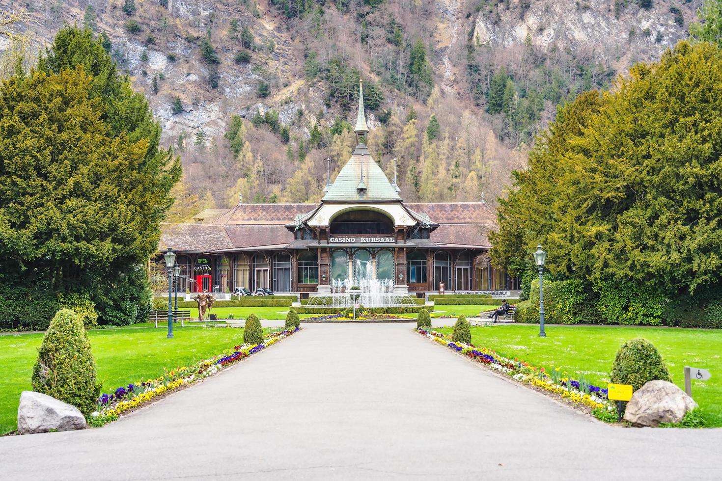 casino kursaal à interiken, suisse. photo