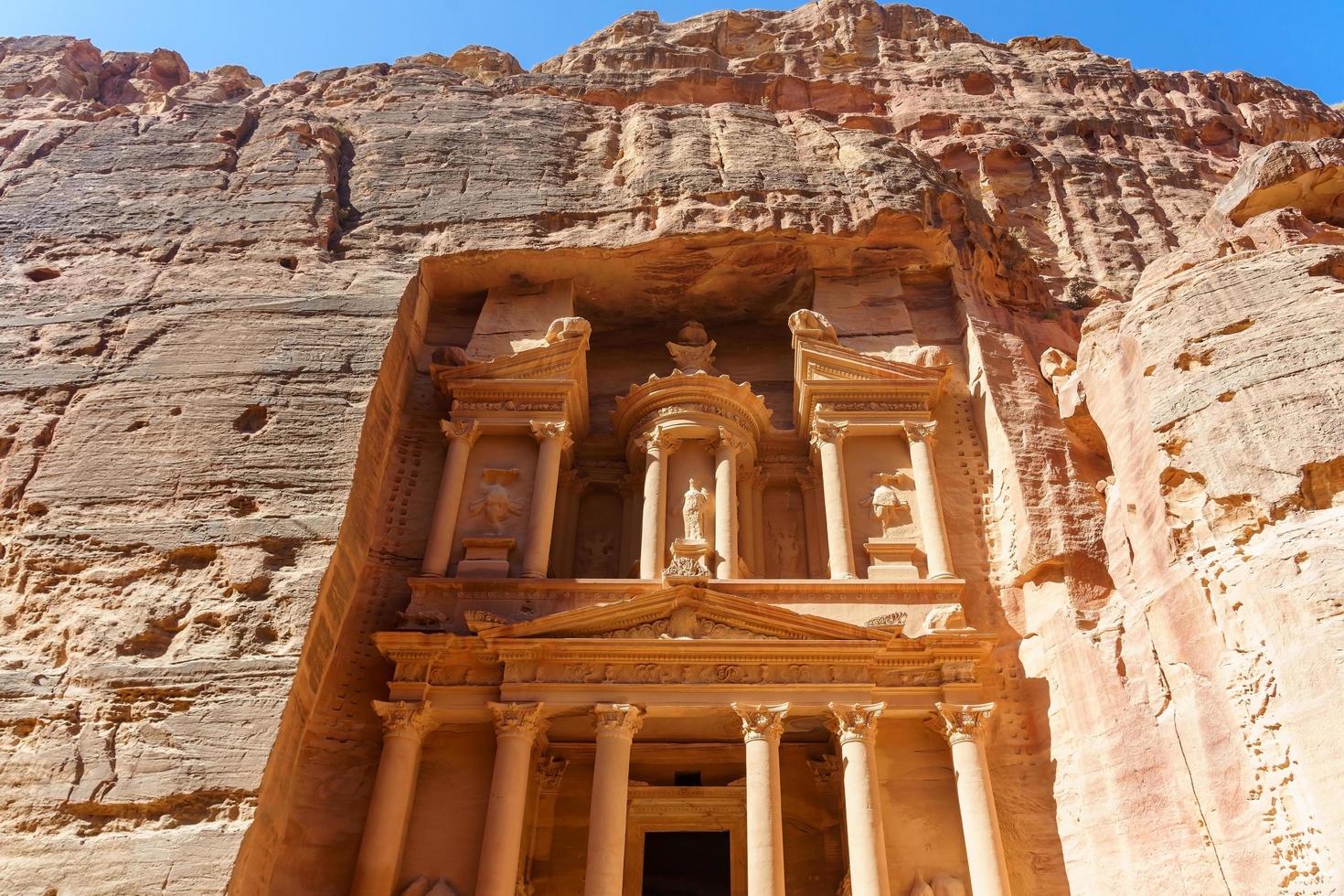 Al Khazneh ou le Trésor à Petra, Jordanie photo