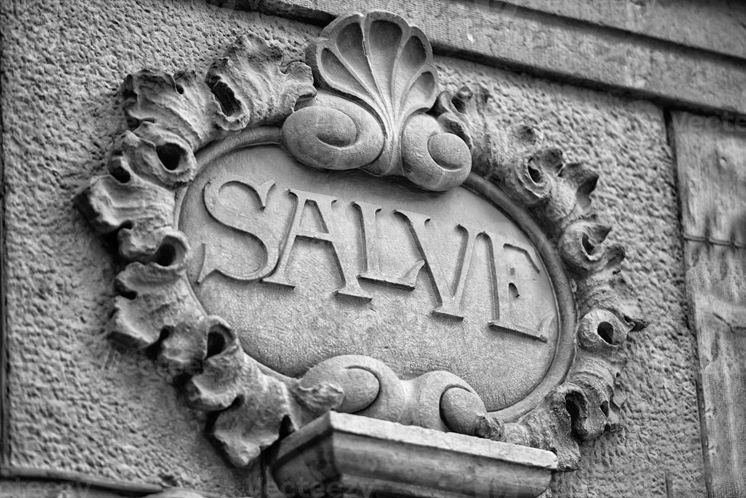 capitale de la suède de stockholm en noir et blanc photo