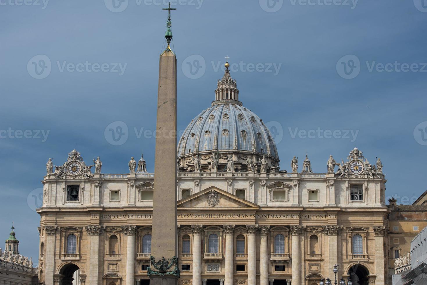 Rome Vatican endroit Saint peter cathédrale après le pape Francis Masse photo