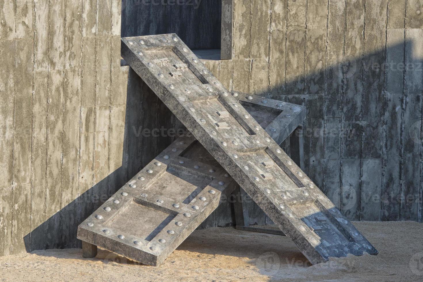 anciennes portes en fer photo