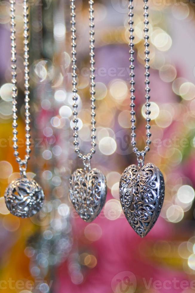 coeurs d'argent saint valentin photo