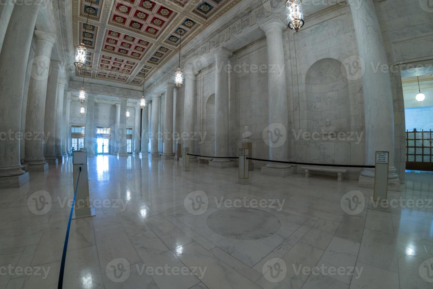 Washington, États-Unis - 24 juin 2016 salle de décision de l'intérieur de l'édifice de la Cour suprême à Washington photo