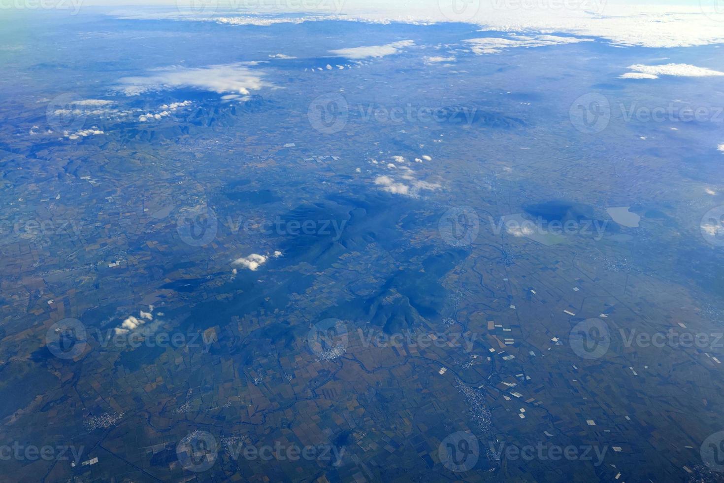 mexique zone de guadalajara paysage aérien photo