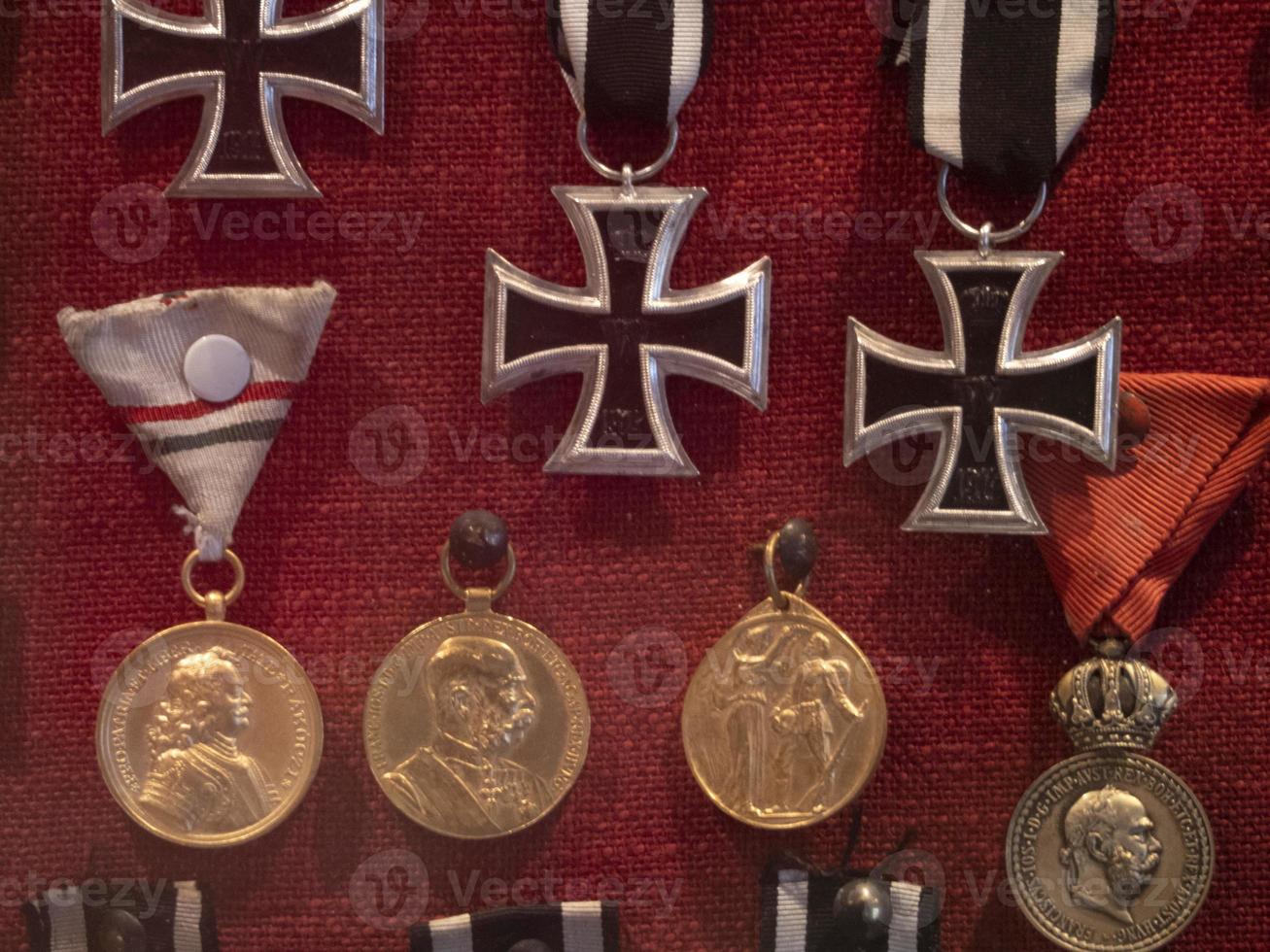 médailles de la première guerre mondiale photo