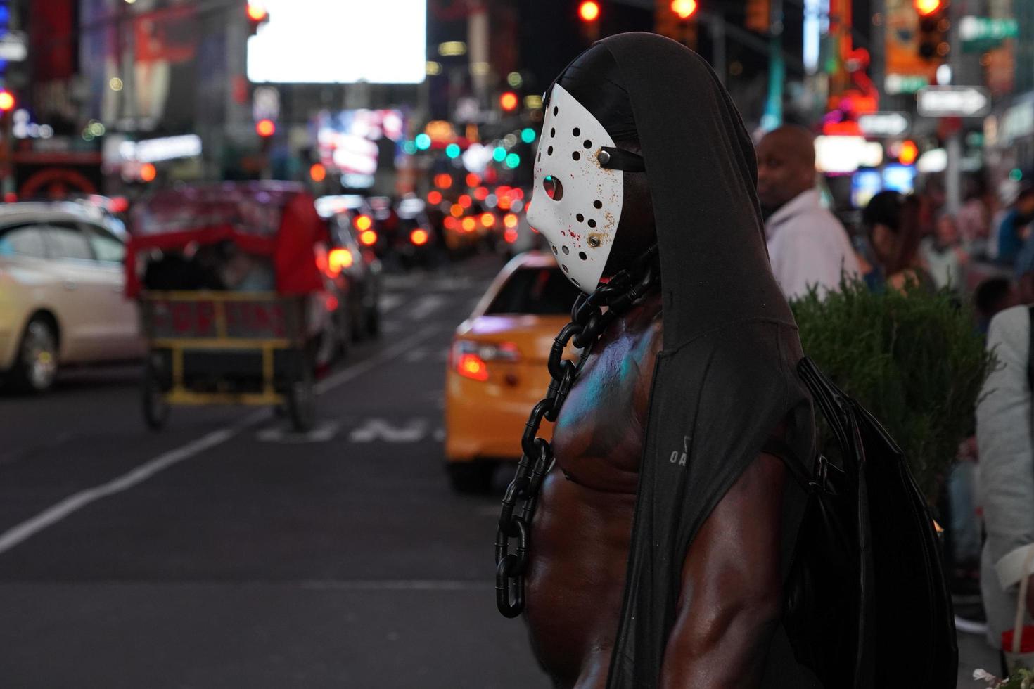 New York, États-Unis - 25 mai 2018 - Times Square plein de monde photo