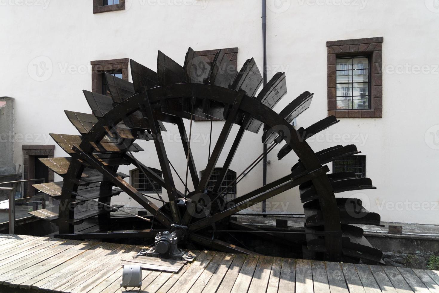 roue de moulin à prague photo