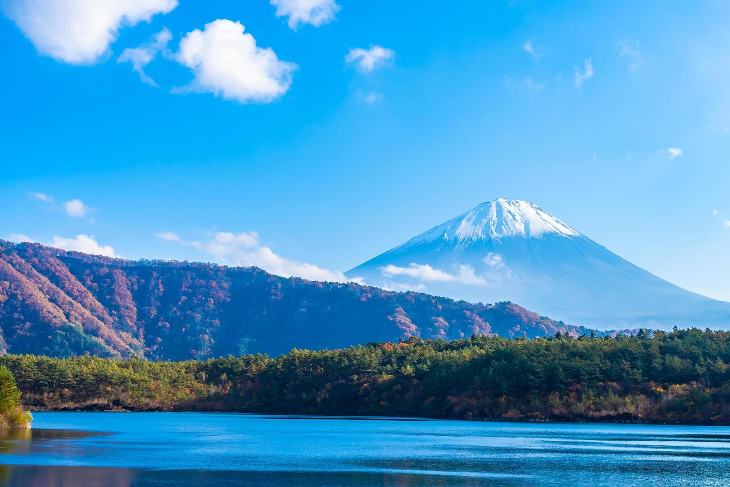 mt. Fuji au Japon en automne photo