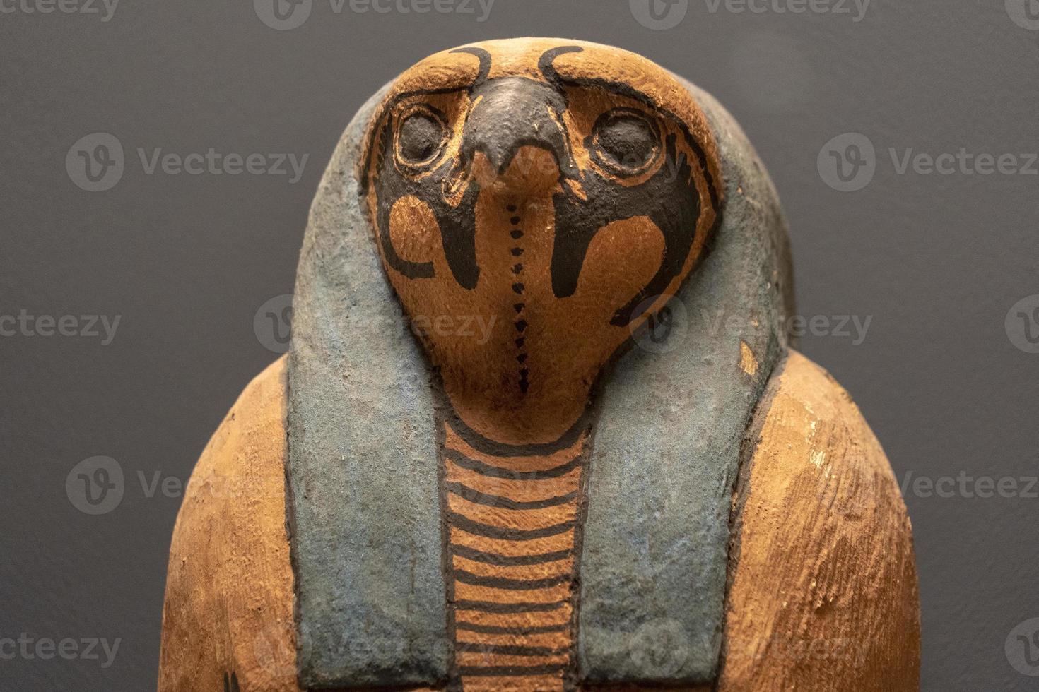 horus bois égyptien Dieu mort religion symbole statue photo