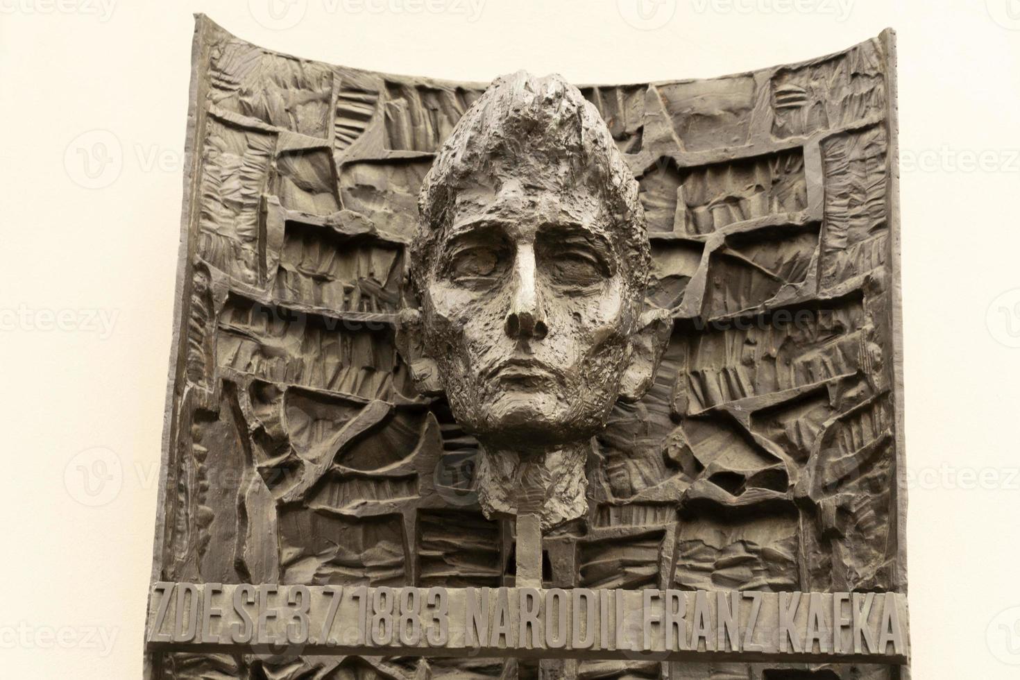 Franz kafka bas le soulagement Prague monument photo