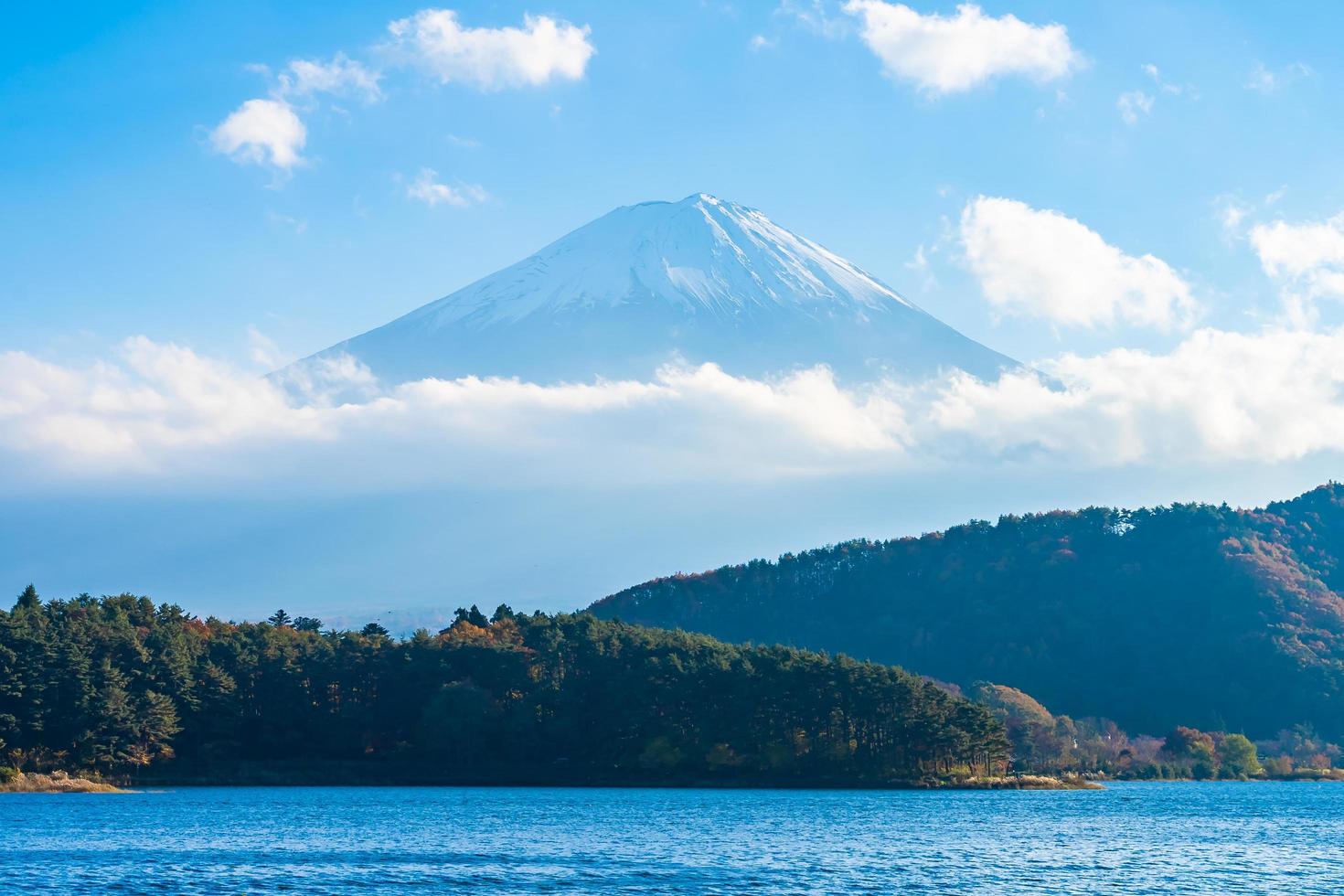 mt. Fuji au Japon en automne photo