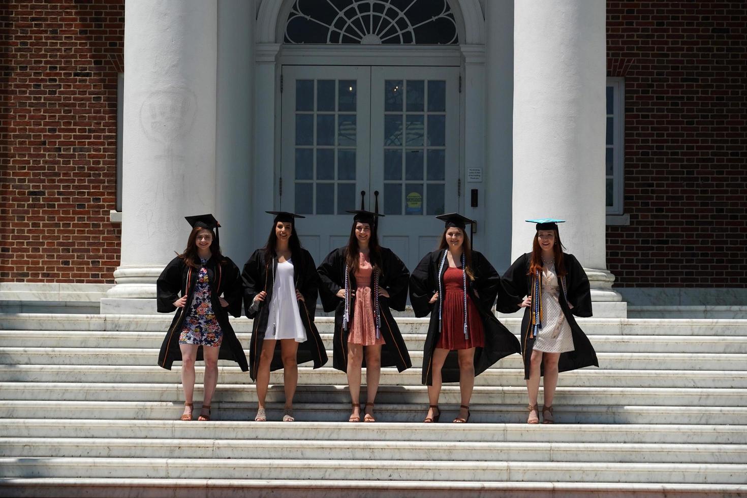 baltimore, états-unis - 21 mai 2018- journée de remise des diplômes à l'université john hopkins photo