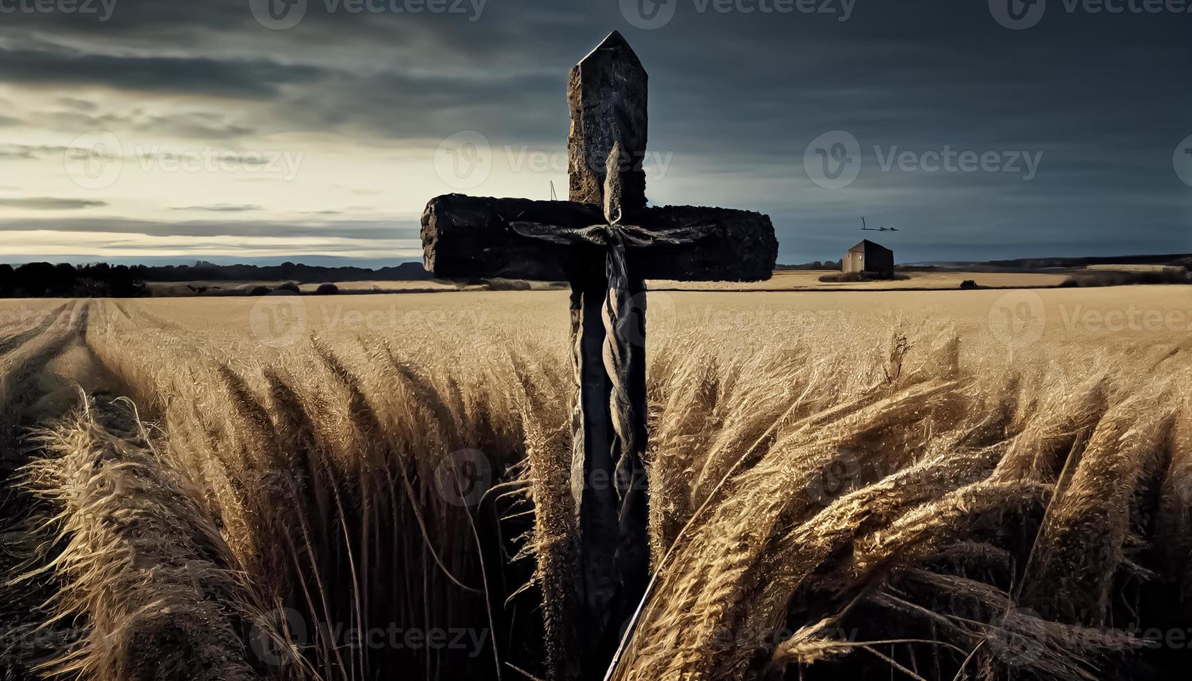 bien vendredi, cendre Mercredi, croix, Dieu, Jésus, photo