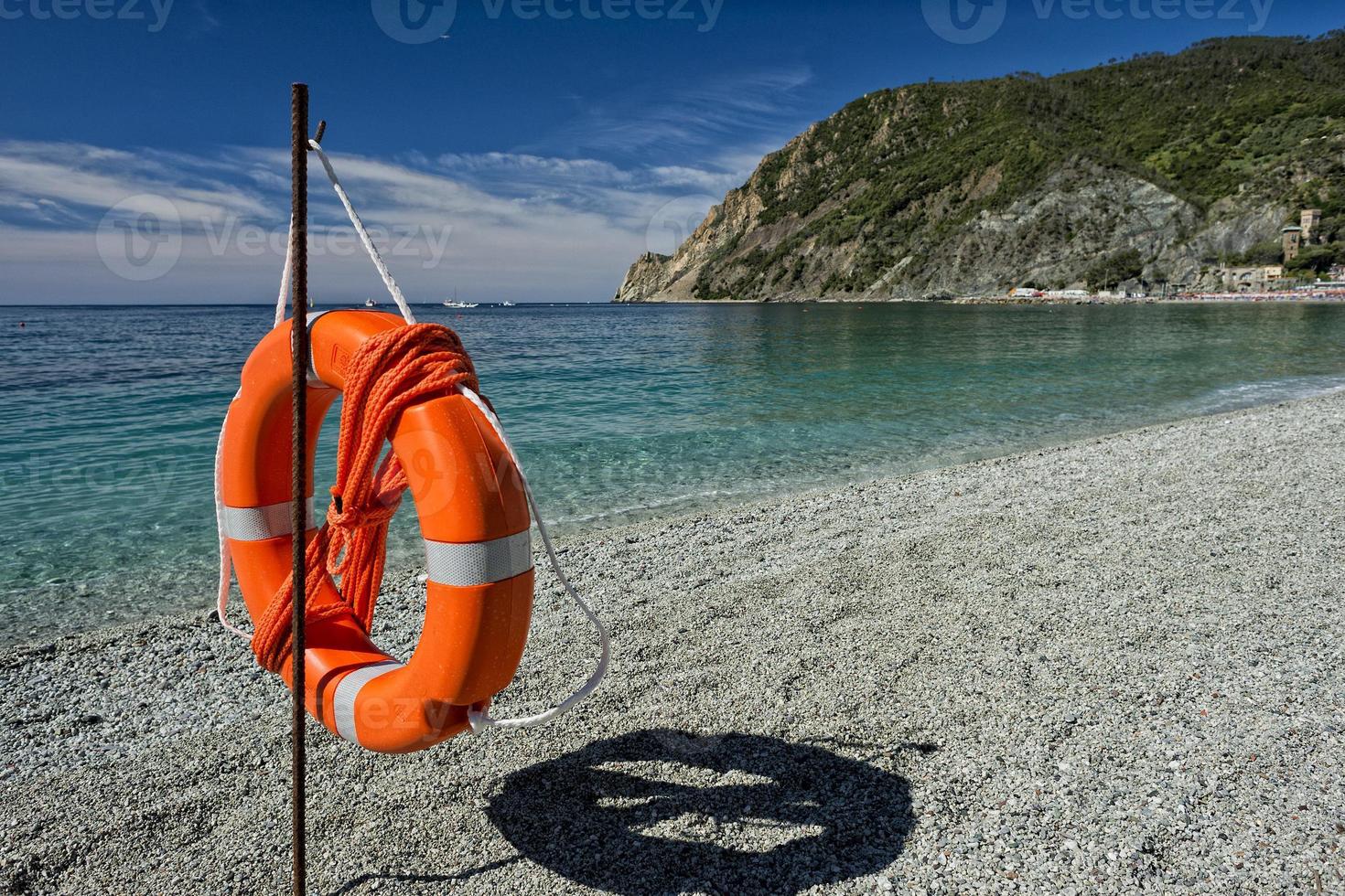 paysage de la plage des cinque terre photo