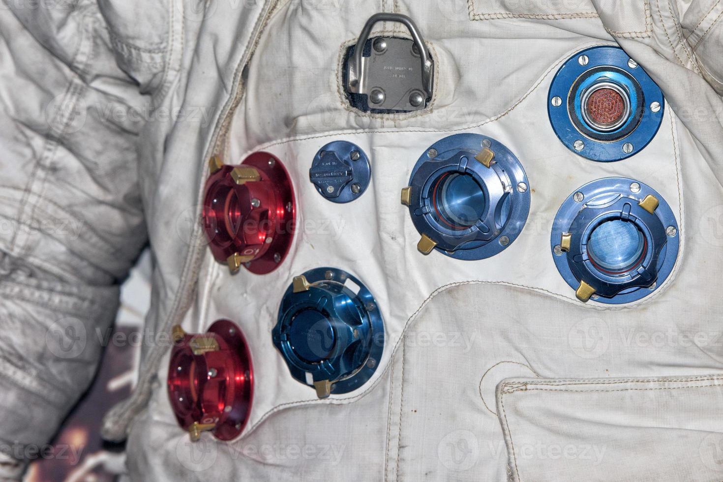 astronaute espace costume proche en haut photo