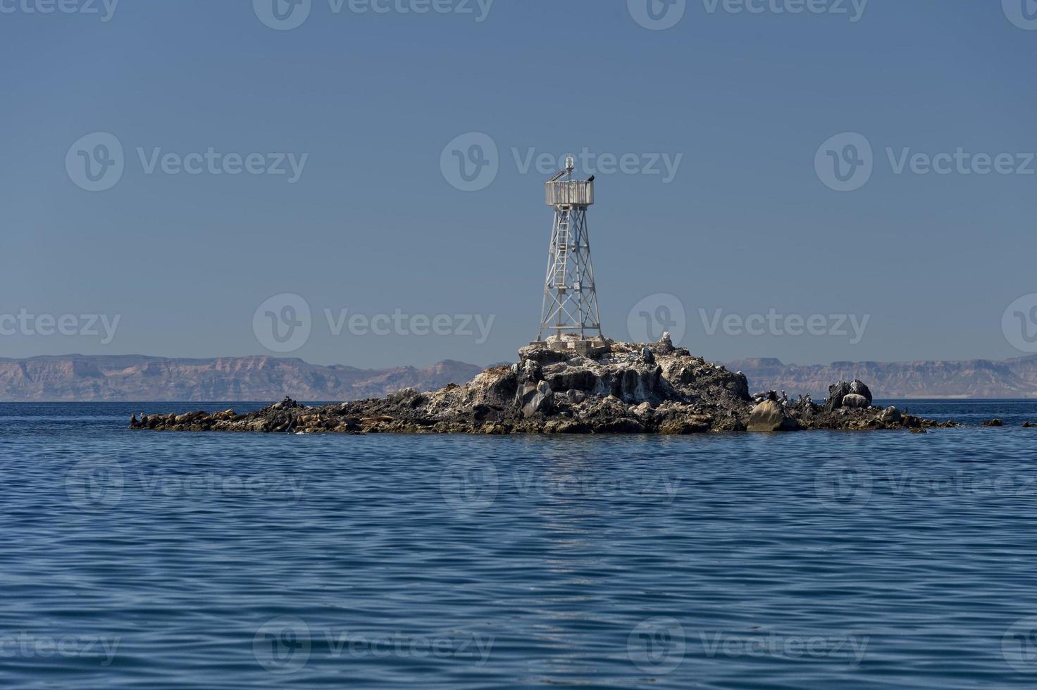 phare abandonné sur l'île photo