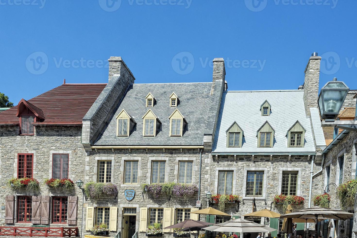 les toits de la ville de québec photo