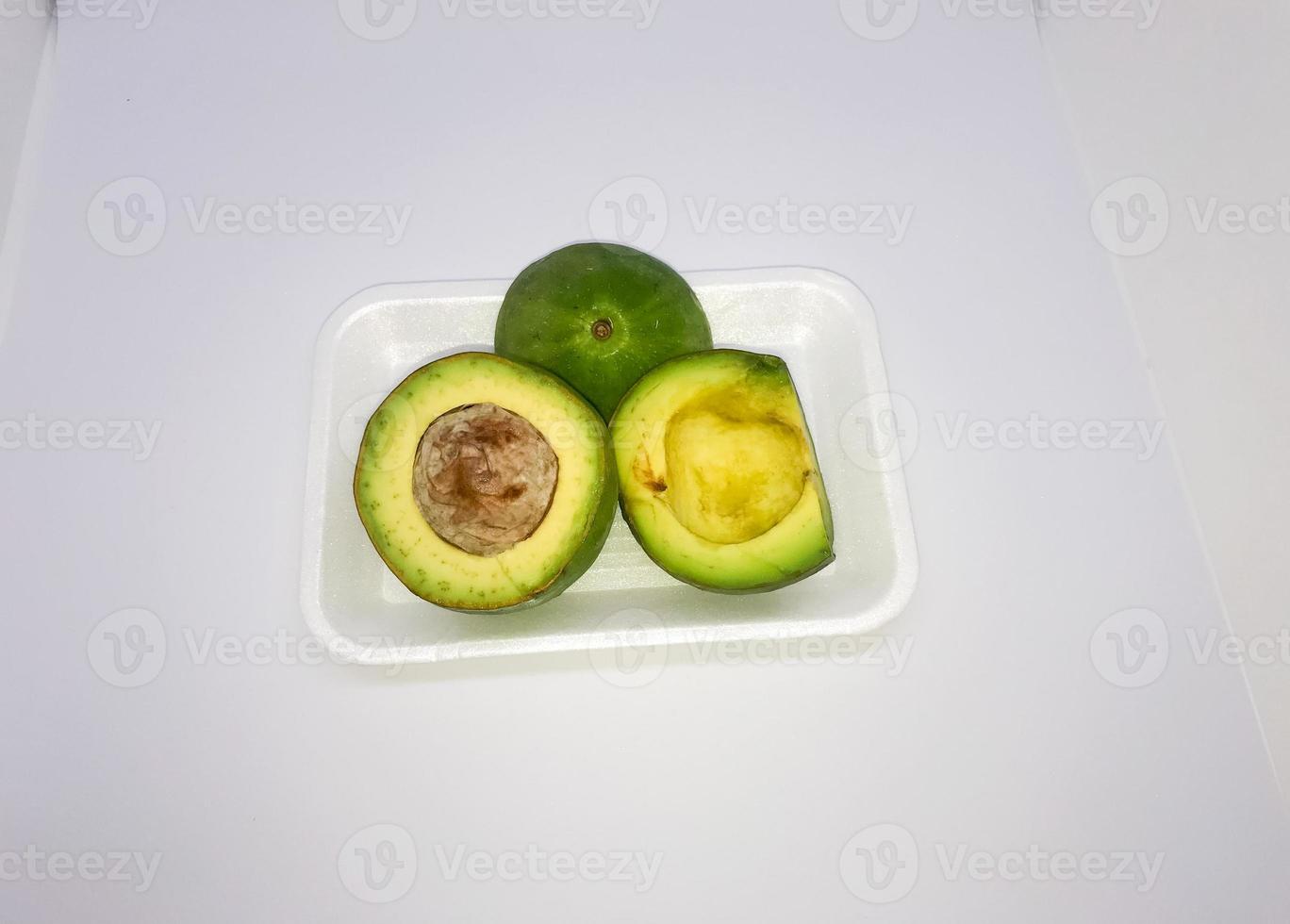 mûr Avocat des fruits ou buah alpukat dans Indonésie photo