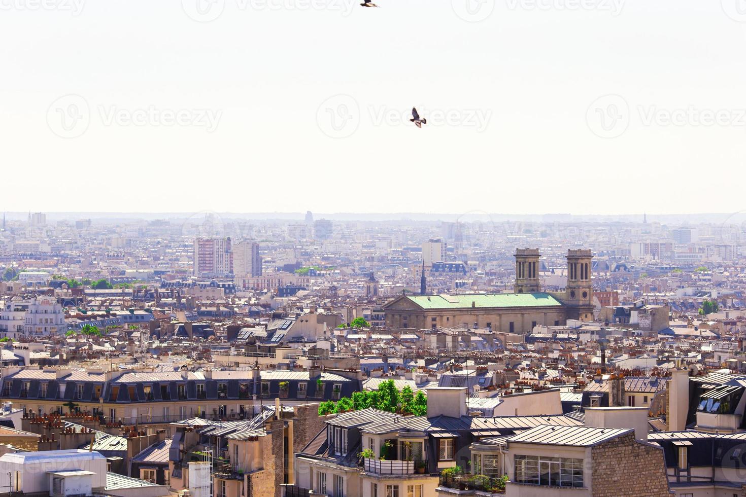 vue panoramique sur la ville photo