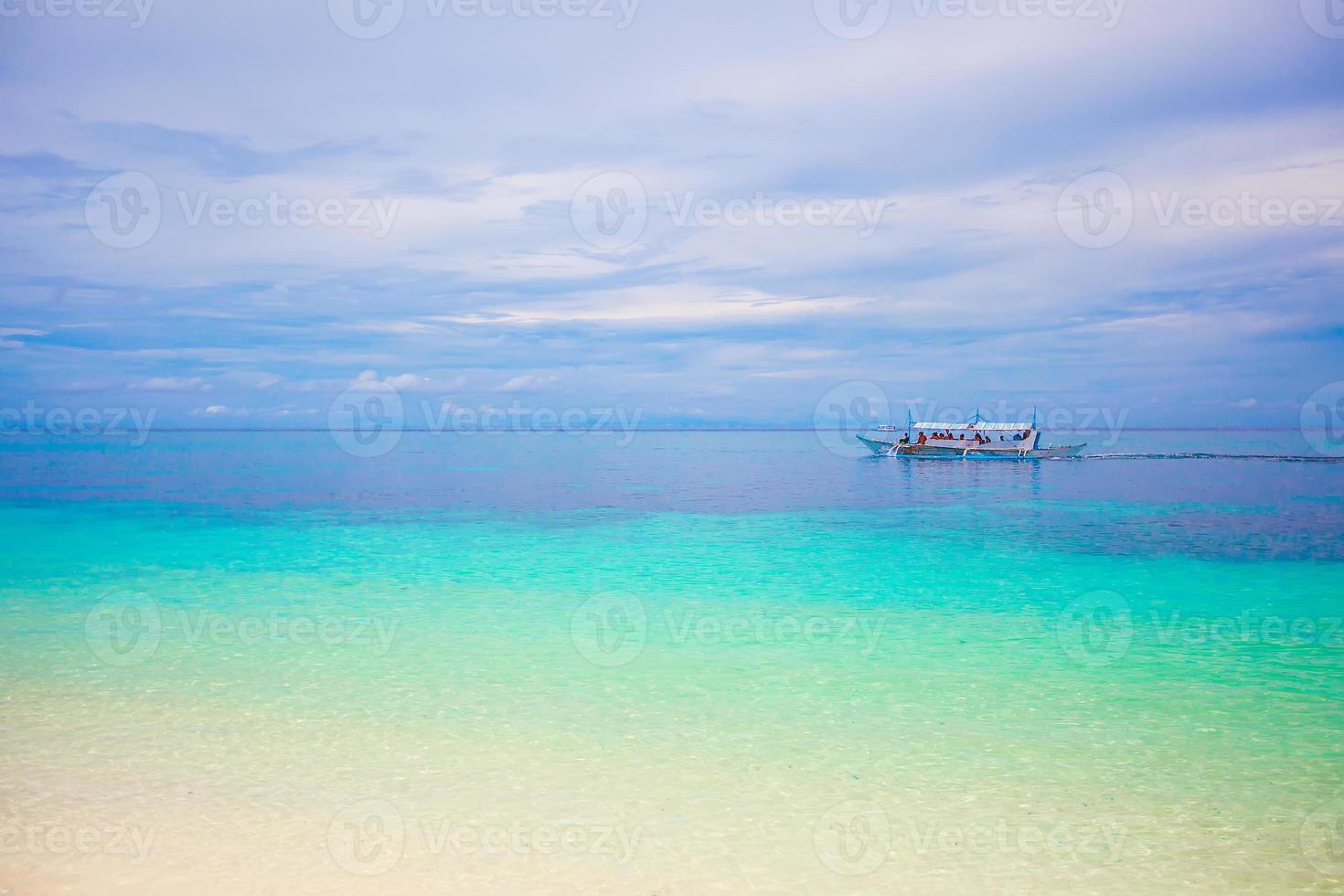 vue panoramique sur la plage photo