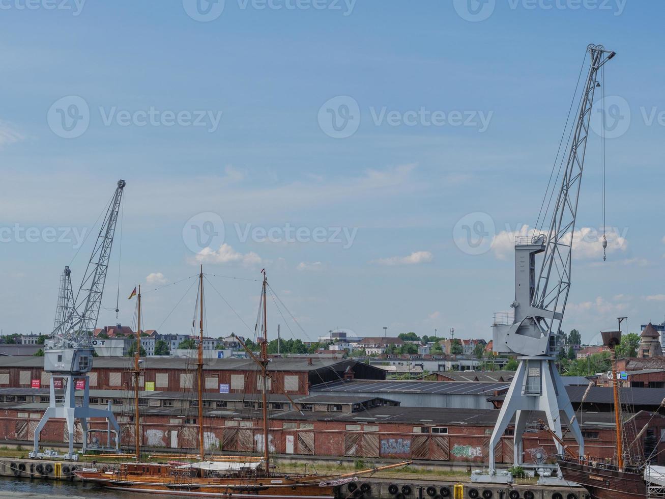 le ville de lübeck dans Allemagne photo