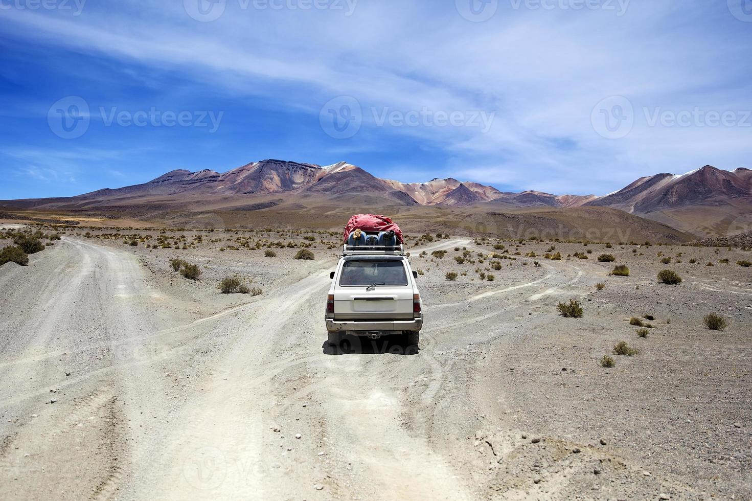 Désert de Dali en Bolivie photo