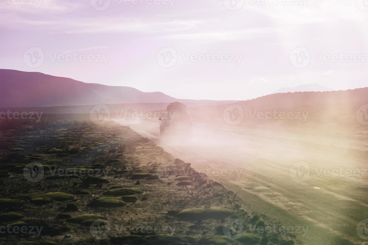 Désert de Dali en Bolivie photo