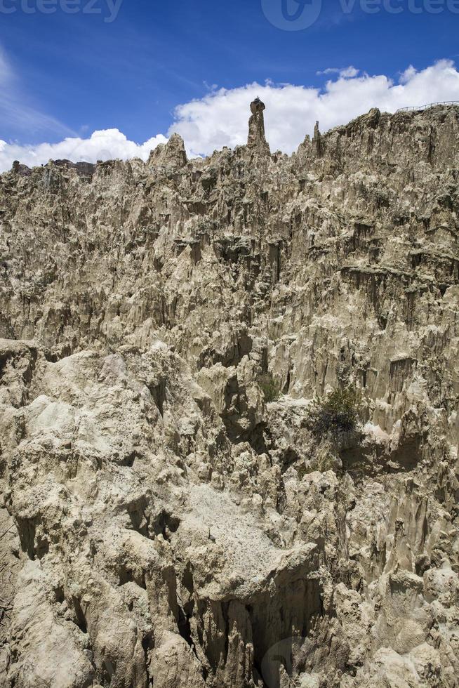 valle de la luna en bolivie photo