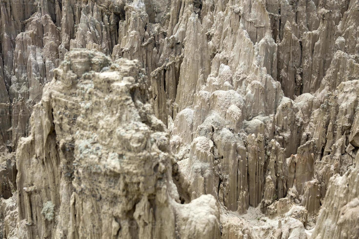 valle de la luna en bolivie photo