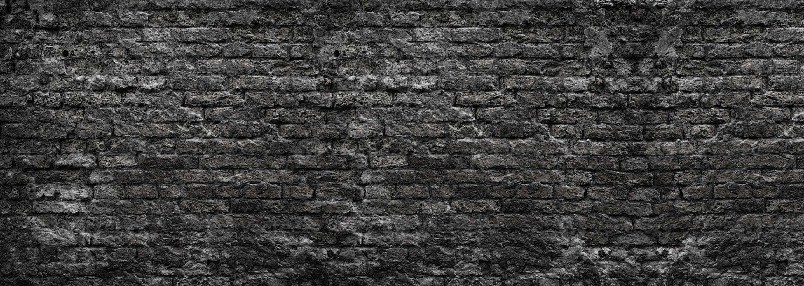 grunge Contexte de une mur de briques photo