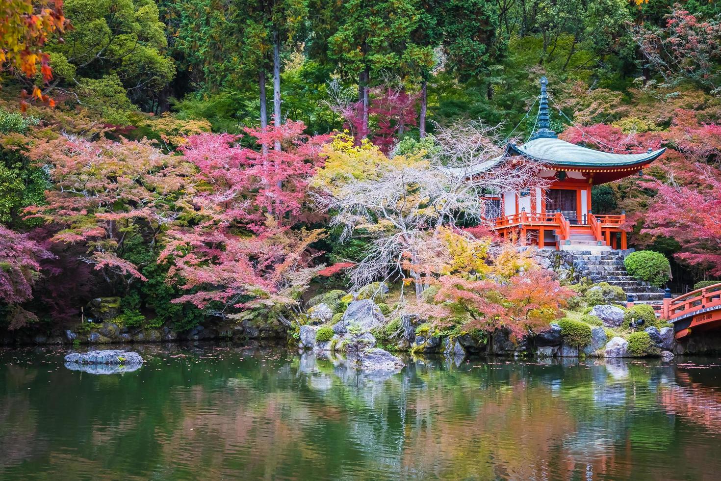 Temple Daigoji à Kyoto, Japon photo