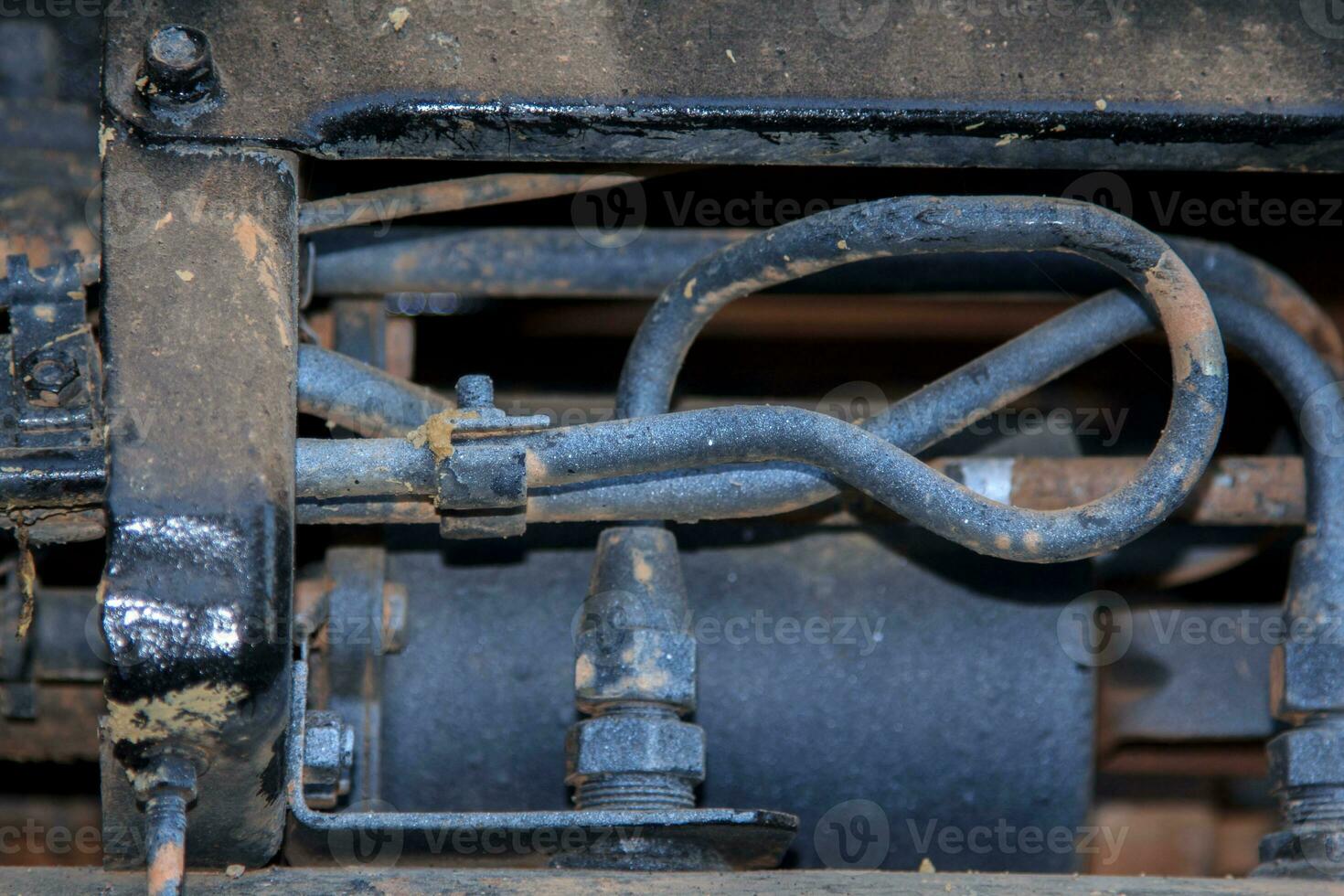 frein cylindres ou frein pompes de lourd camions sont essentiel pour conduite et manœuvrer le véhicule et frein câbles dans le usine et maintenir Ordinaire opération. photo