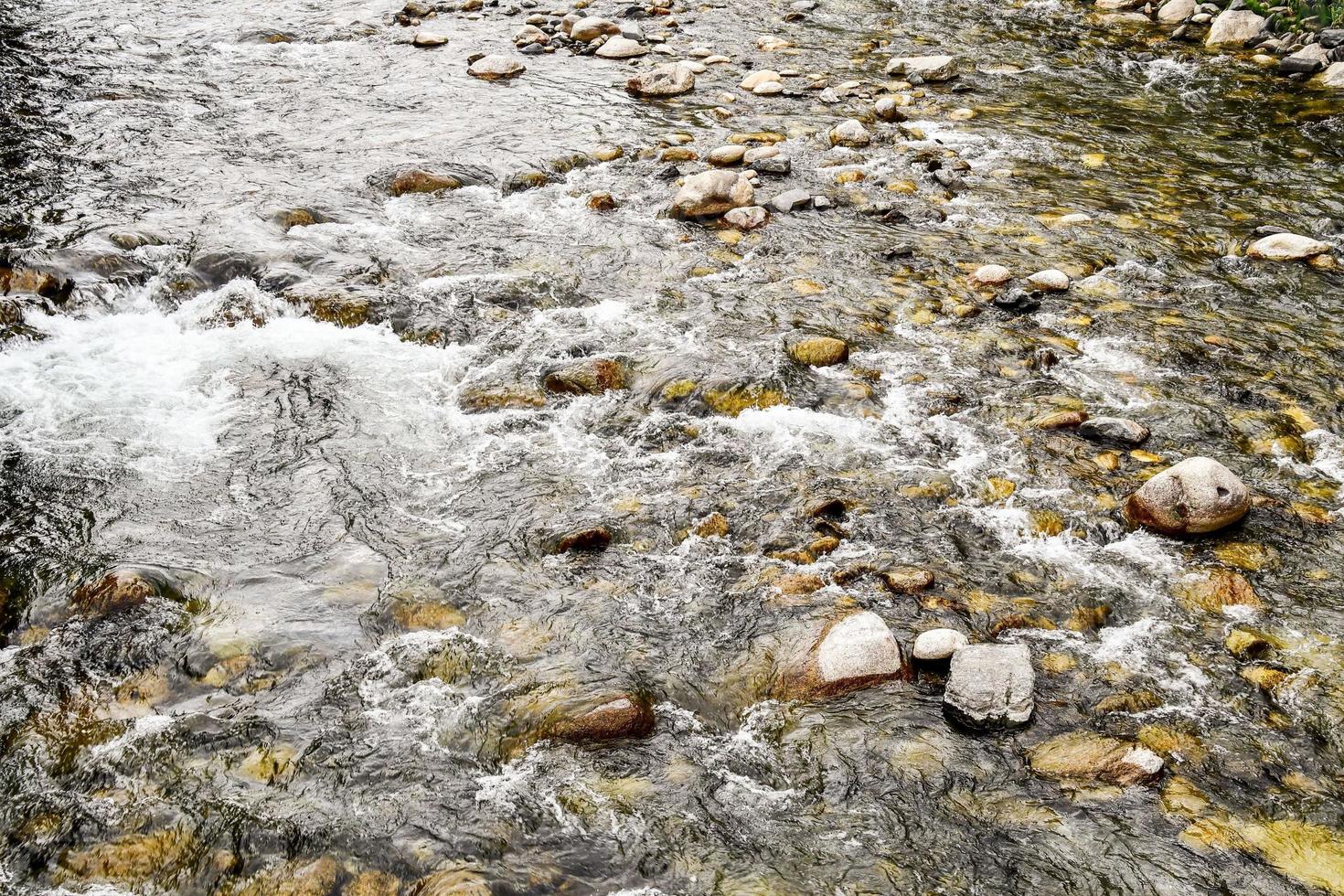 pierres dans la rivière photo