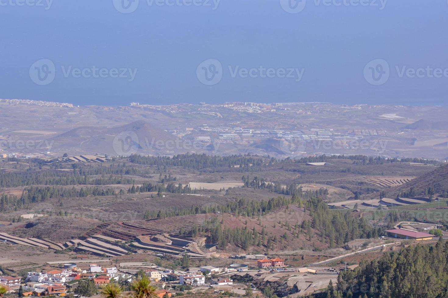 paysage de montagne pittoresque photo