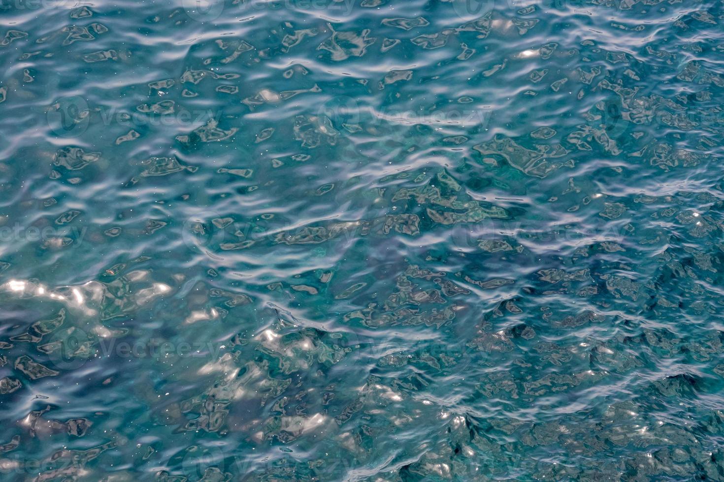 vue rapprochée de l'eau de mer photo