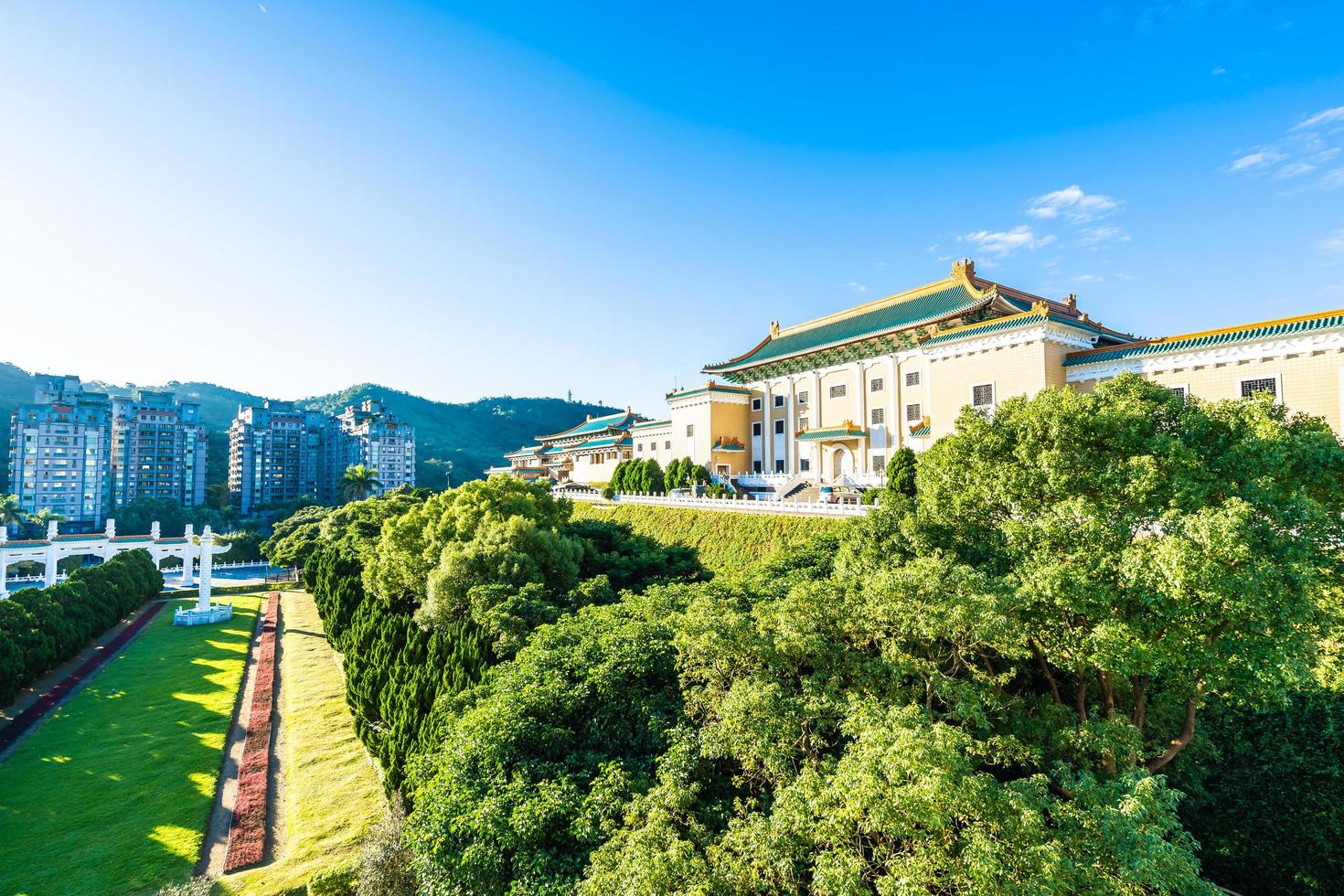 Le musée du palais national de la ville de Taipei, Taiwan photo