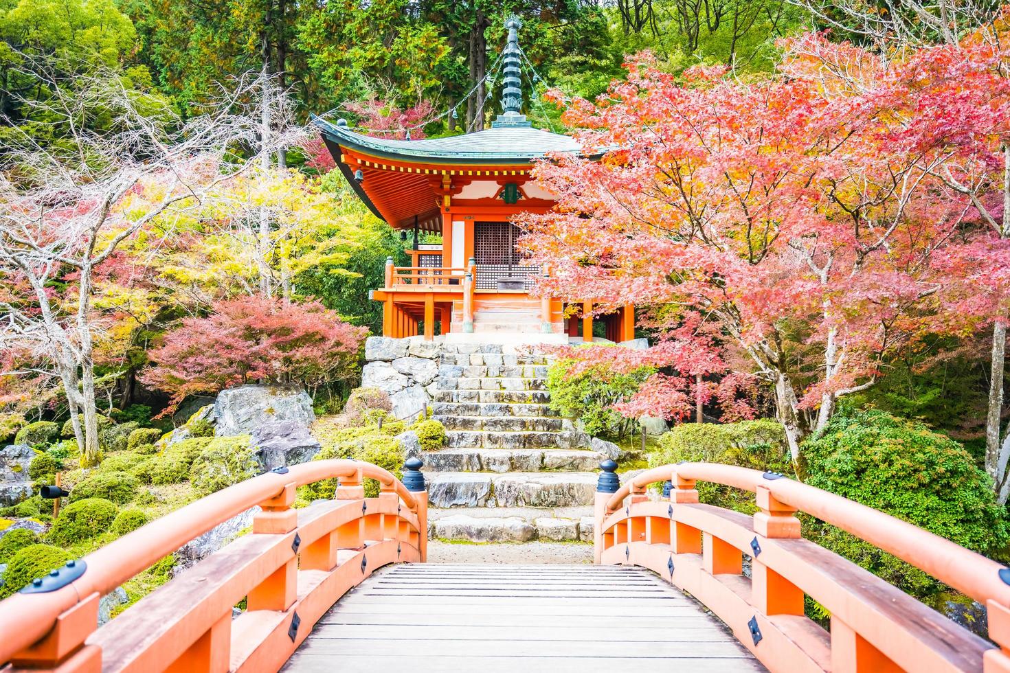 Temple Daigoji à Kyoto, Japon photo