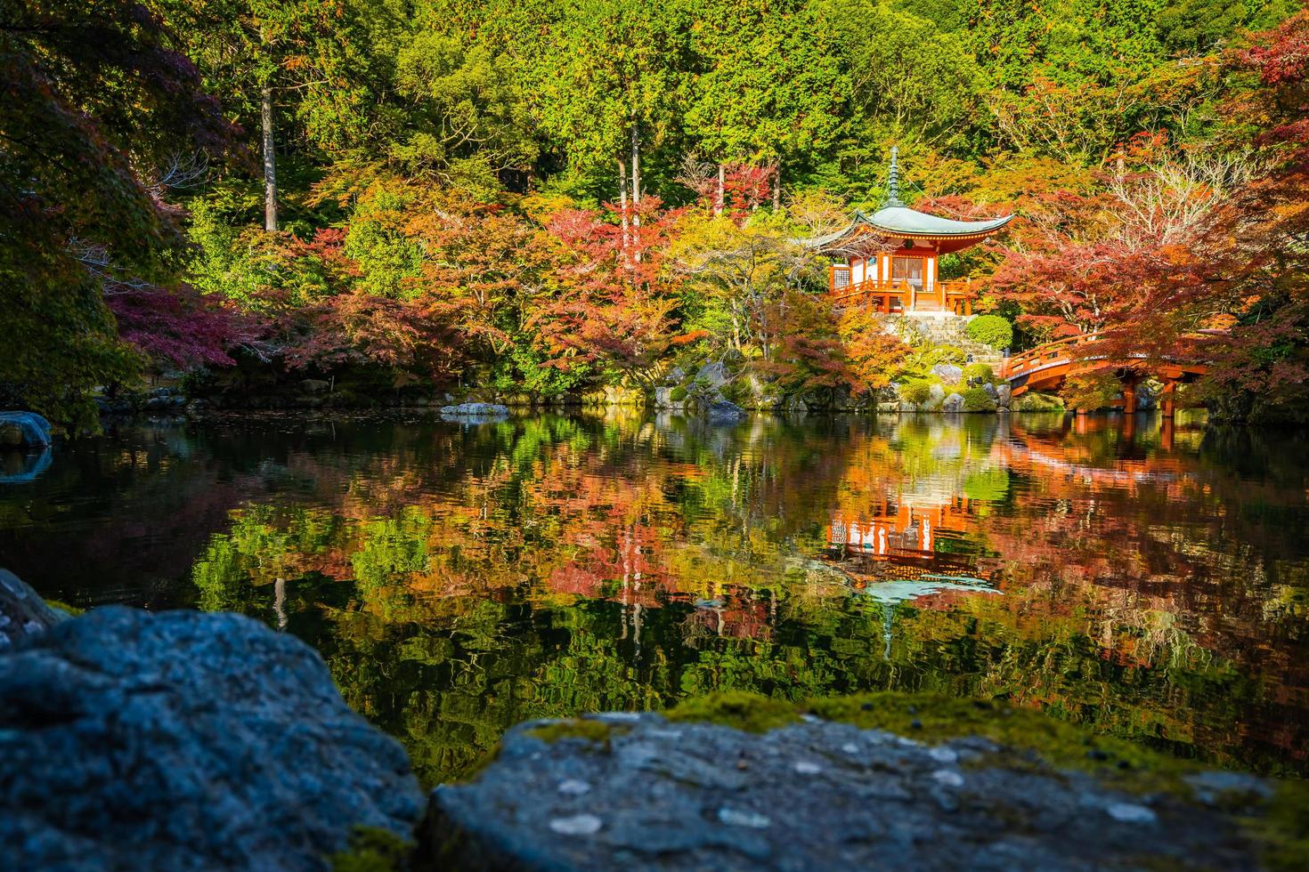 Temple Daigoji à Kyoto, Japon photo