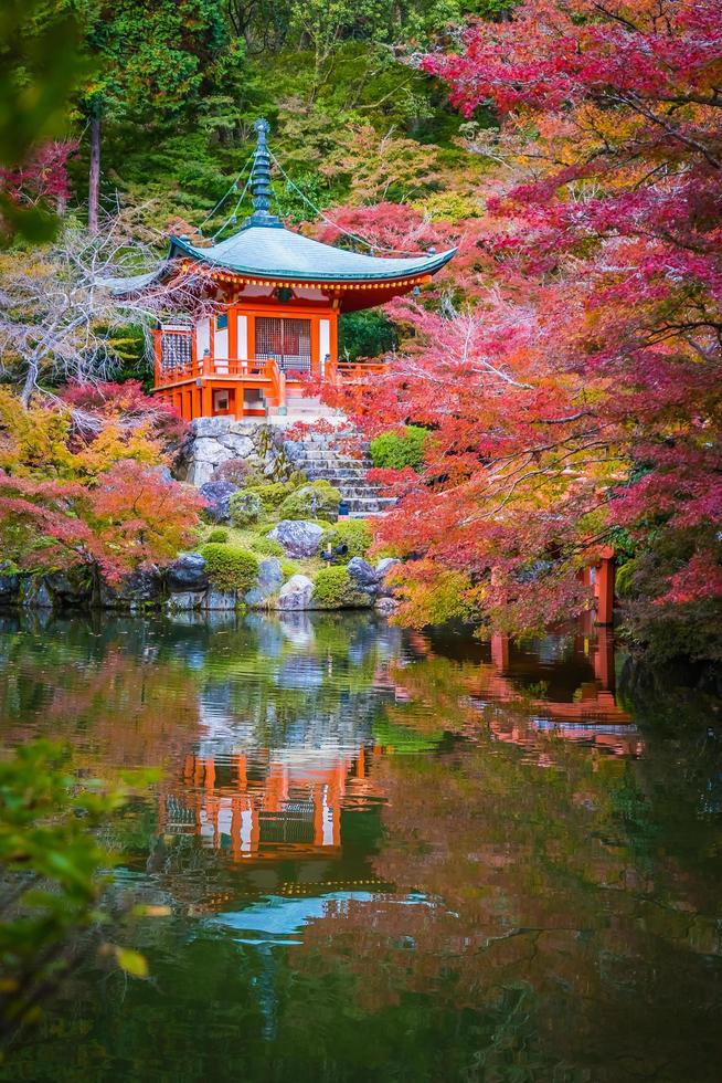 Temple Daigoji à Kyoto, Japon photo