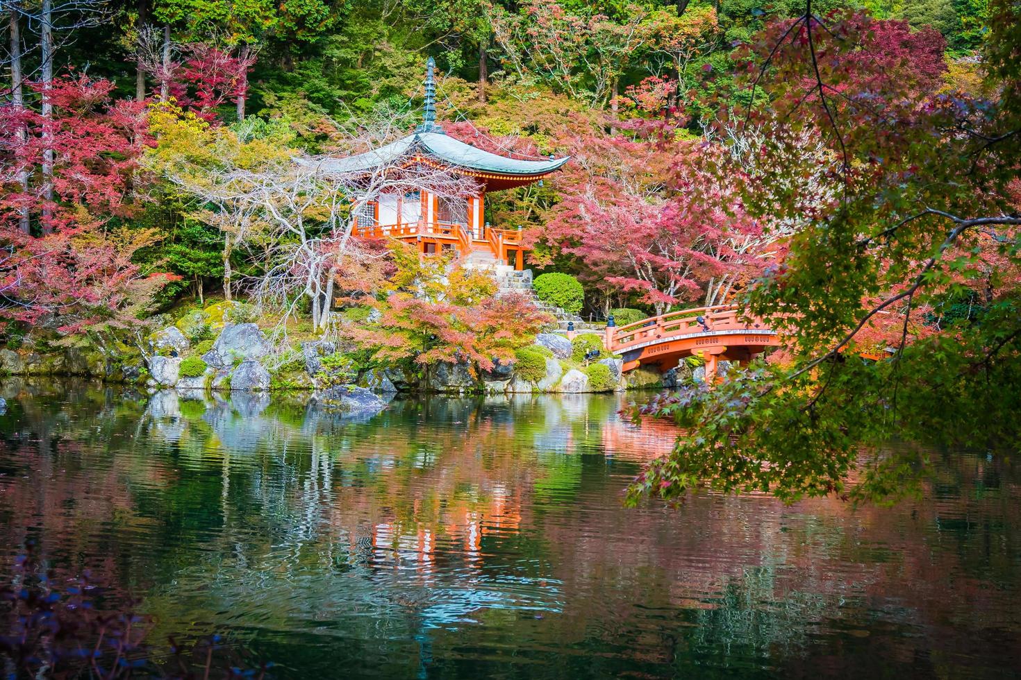 Temple Daigoji à Kyoto, Japon photo