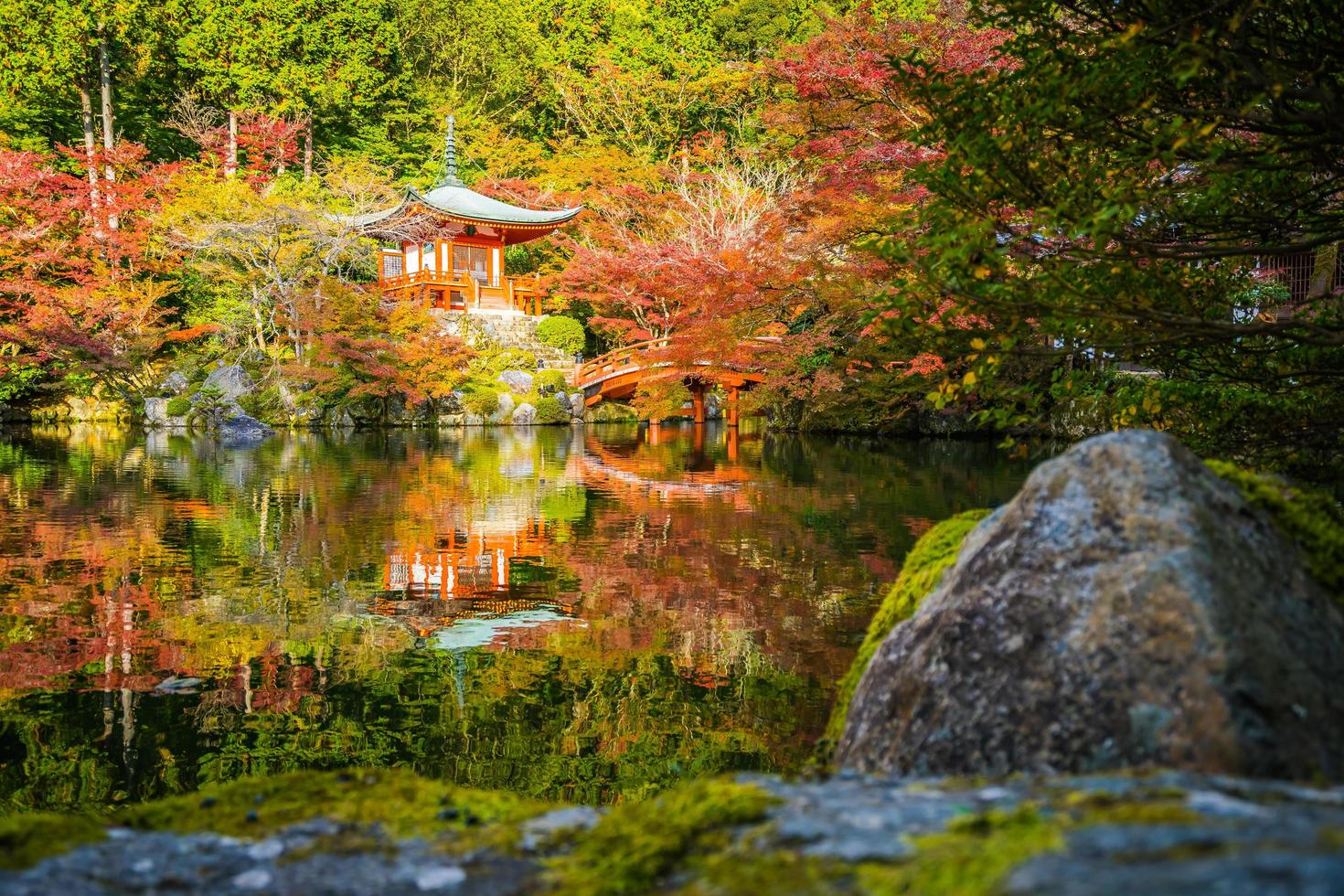 Temple Daigoji à Kyoto, Japon photo