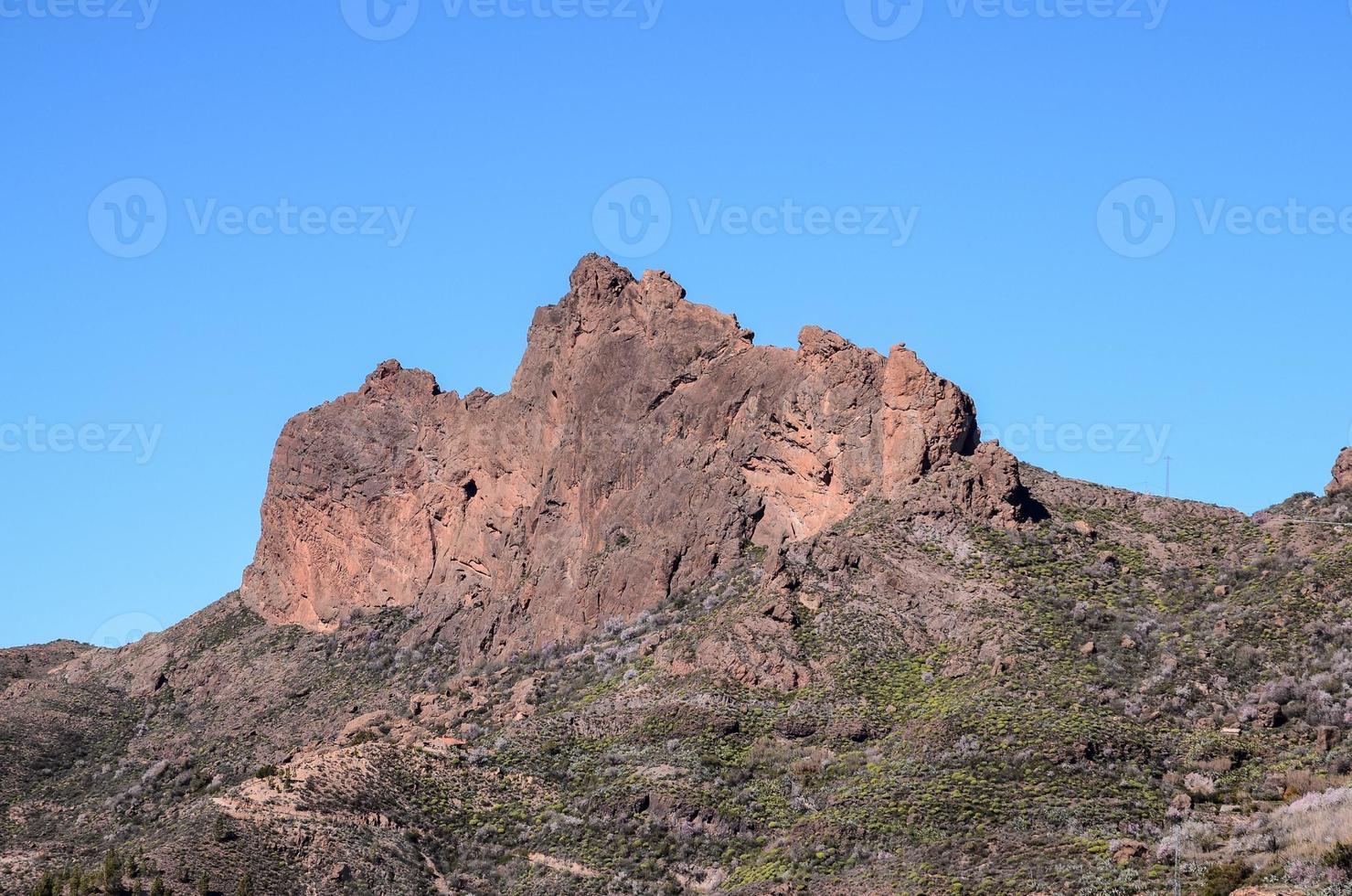 paysage de montagne pittoresque photo